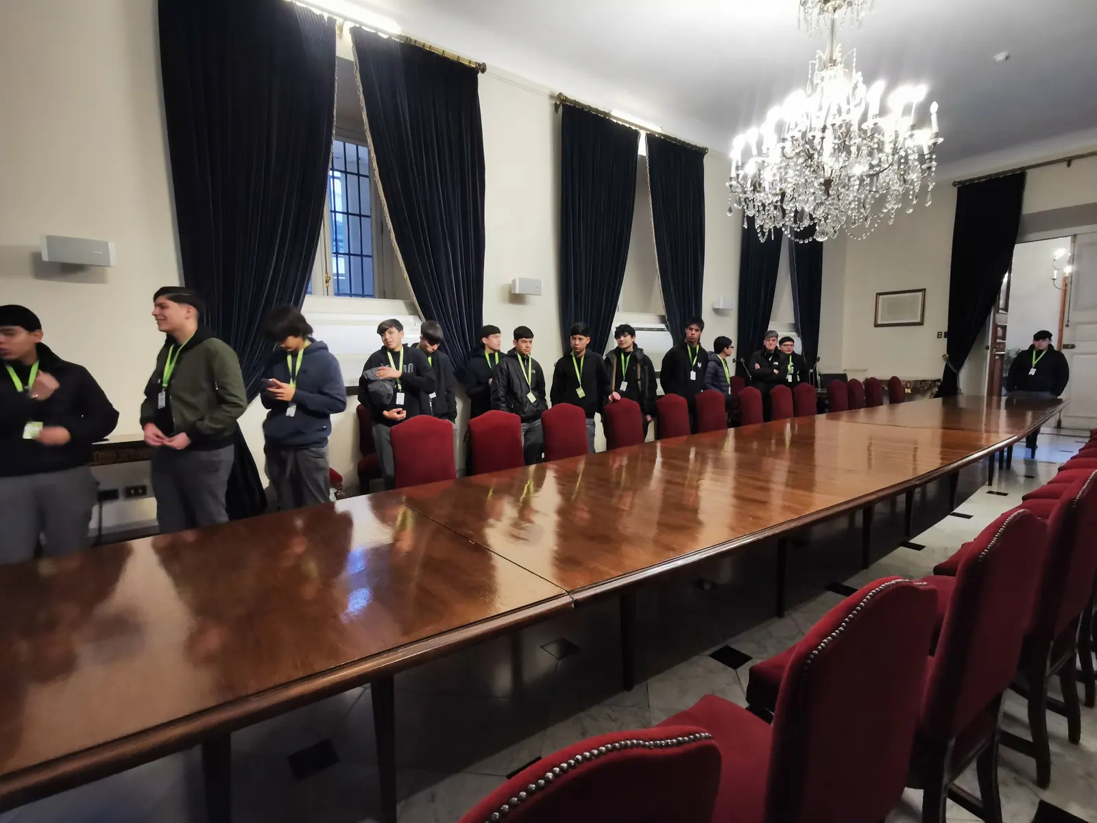Salida Pedagógica a La Moneda — 1° Medio B — foto 69